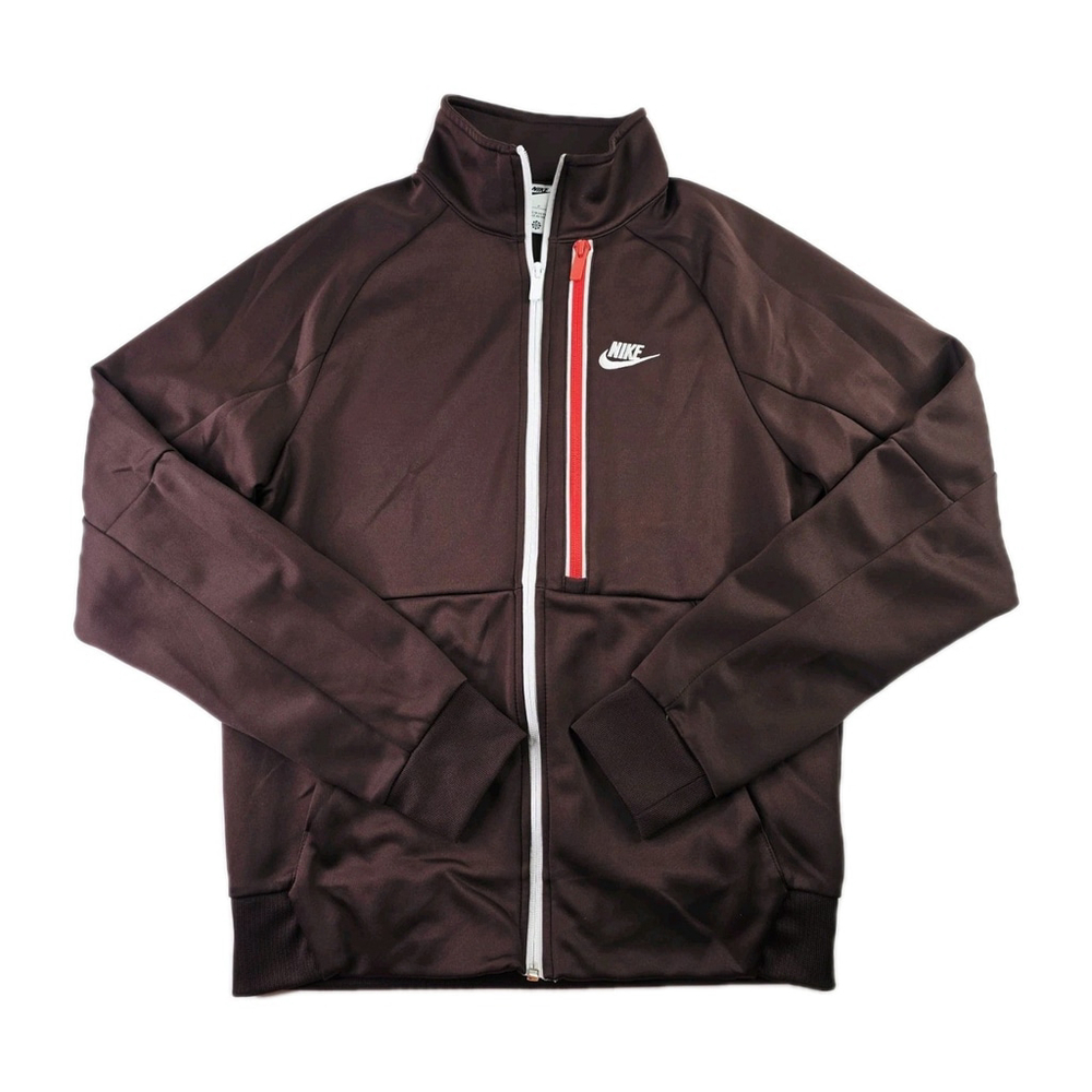 Nike N98 Tribute Jacket Brown/Tan DA0003-217 Men's Size Small